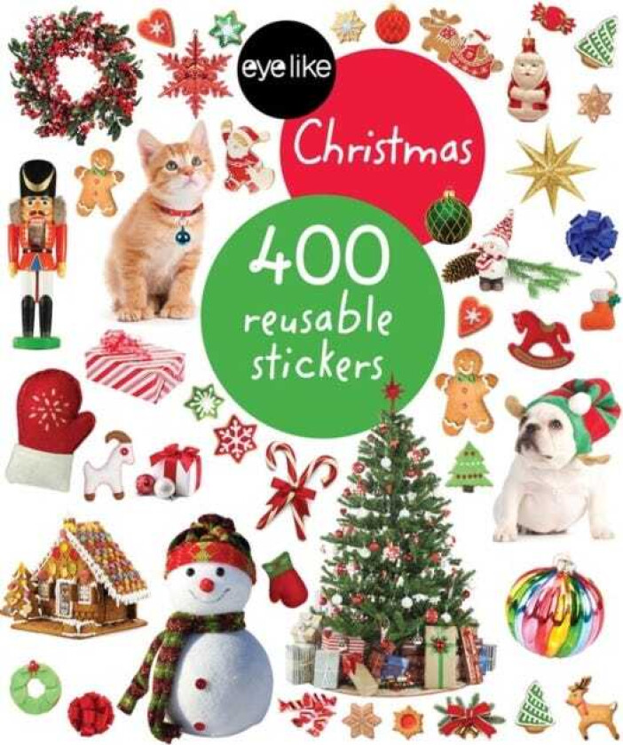 Eyelike Stickers: Christmas 400 Reusable Stickers