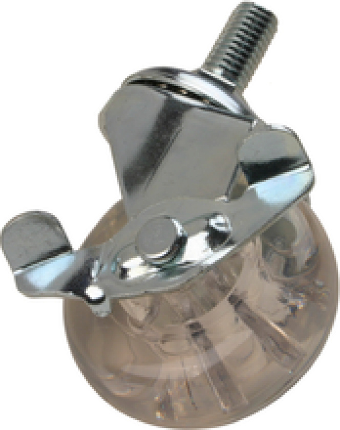 MØBELHJUL MED BREMS Ø50MM