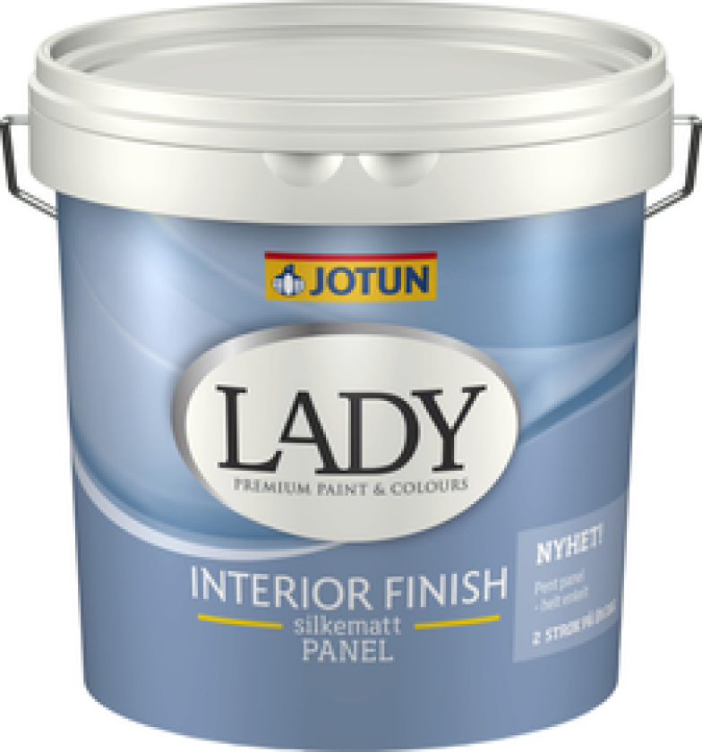 Lady Interior Finish 10 Hvit 3l