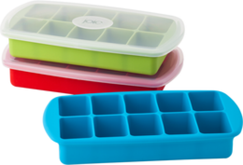 ISBITFORM SILIKON KUBER MED PLASTLOKK