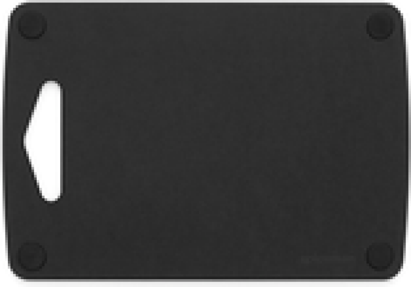 SKJÆREBRETT II MED KNOTTER 24X16,35CM SVART TREFIBER