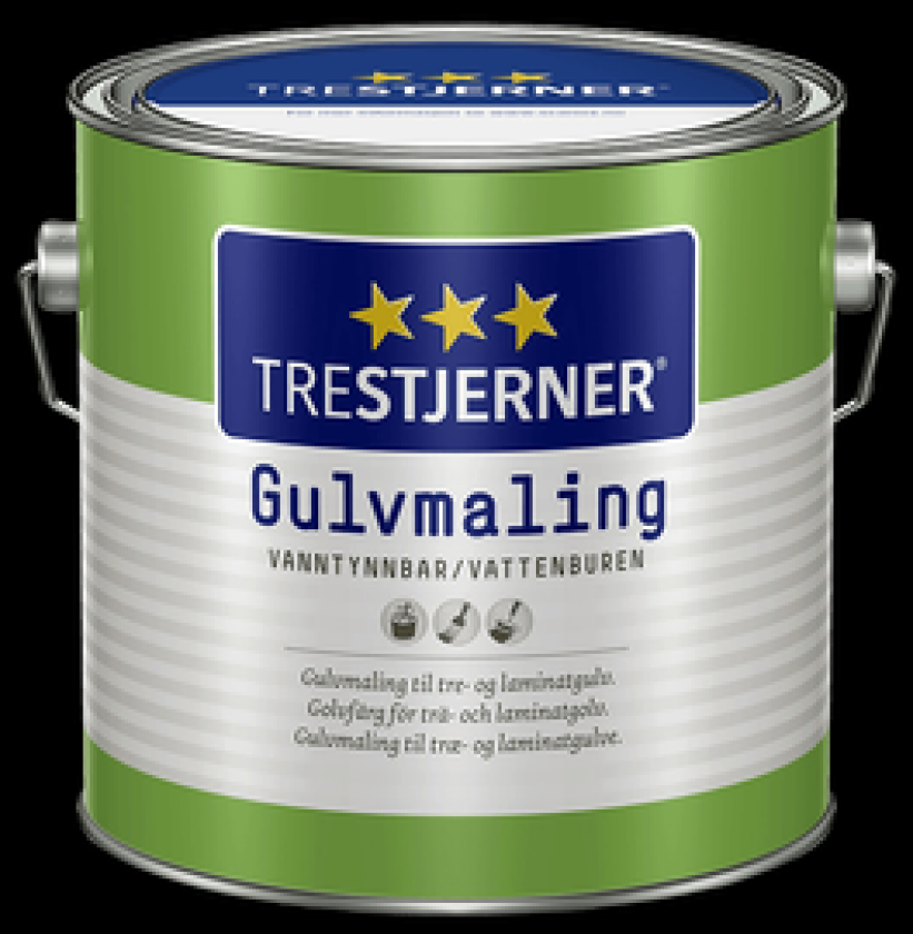 Gulavmaling Halvblank Hvit 2.7l