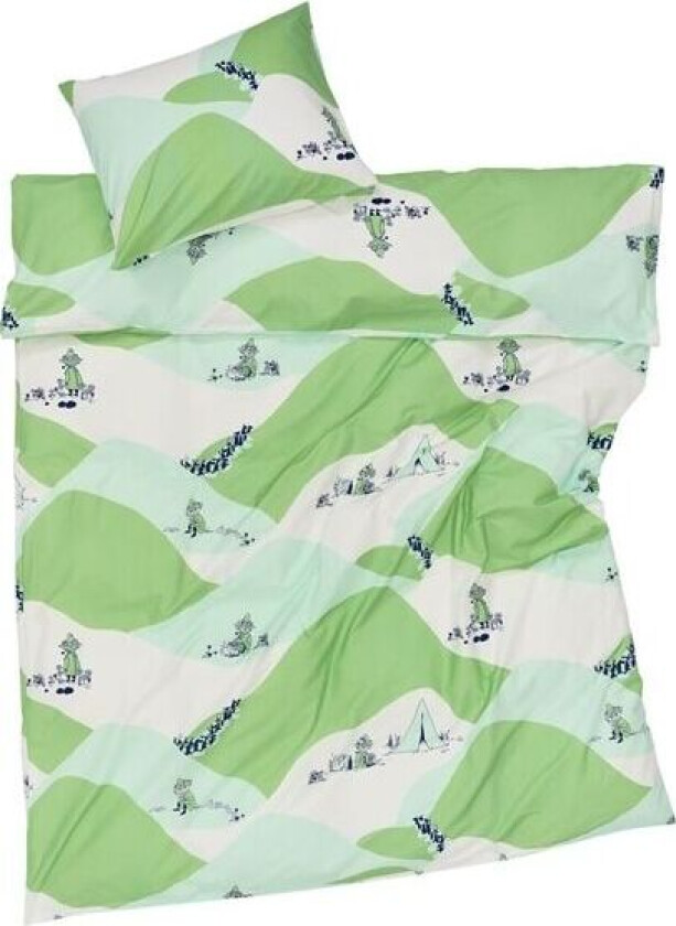 Mummitrollet sengesett 150 x 210 cm Snusmumrikken