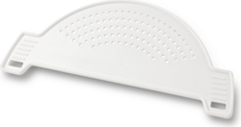 DØRSLAG HALVMÅNE HVIT