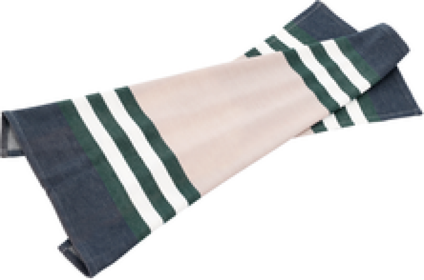 KJØKKENHÅNDKLE 70X50CM BLÅ/GRØNN/ROSA BAMBUS/BOMULL