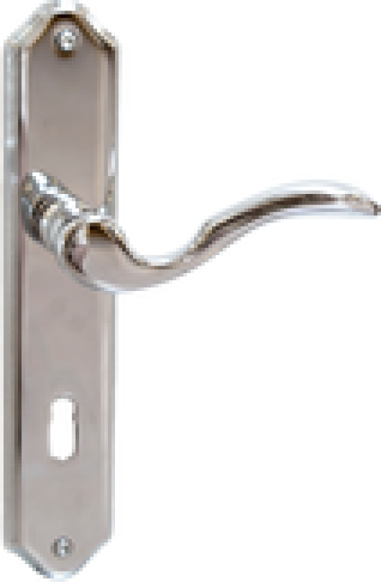 DØRHÅNDTAK HELENE INNE KROM STØPT