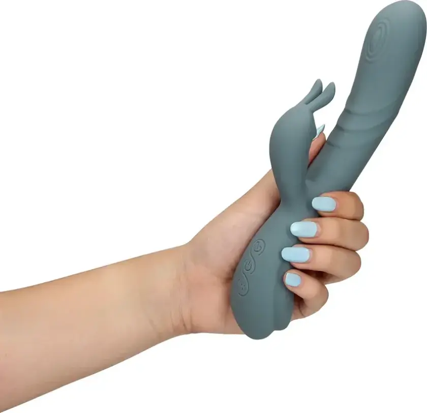 Rabbitvibrator med Pulserende Bevegelser