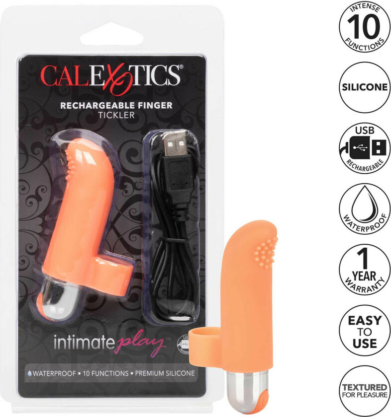 Intimate Play Oppladbar Finger Vibrator