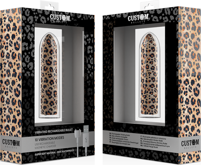 Leopardmønstret Nytelse Klitorisvibrator