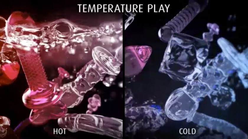 Icicles No.7 Dildo i Glass