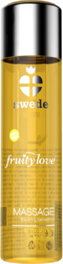 SWEDE Fruity Love Warming Effect Massage Oil Tropical Fruity With Honey