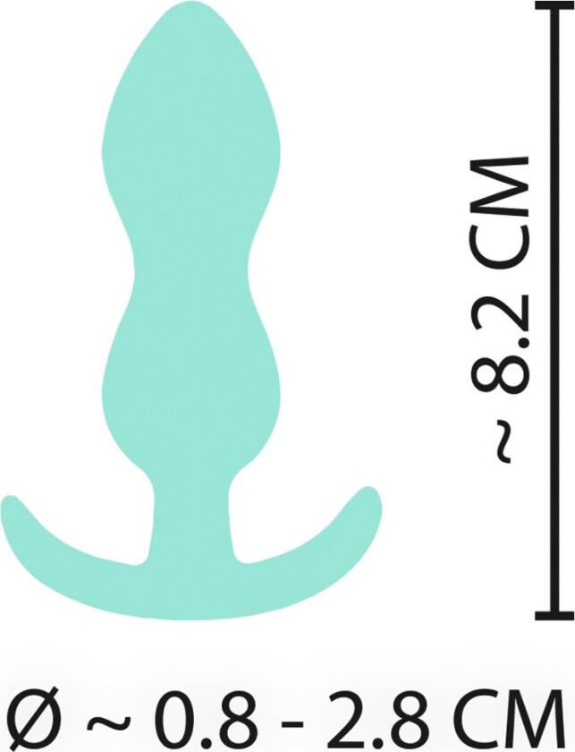Cuties MIni Butt Plug - Turkis