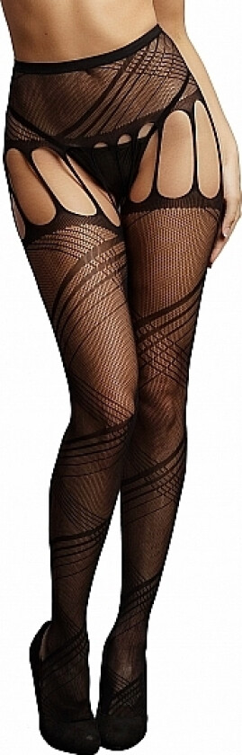 Crotchless Cut-Out Pantyhose - One Size