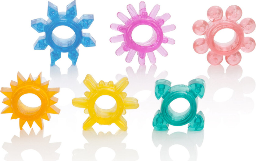 Senso multi fargede penisringer