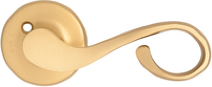 DØRHÅNDTAK LUDVIG UTE MATT MESSING