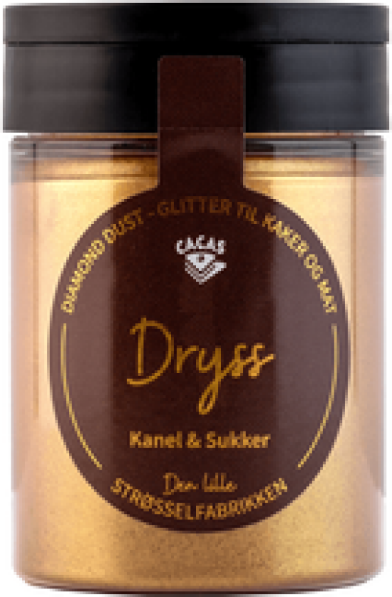 Dryss Diamond Dust Kanel og sukker 50g