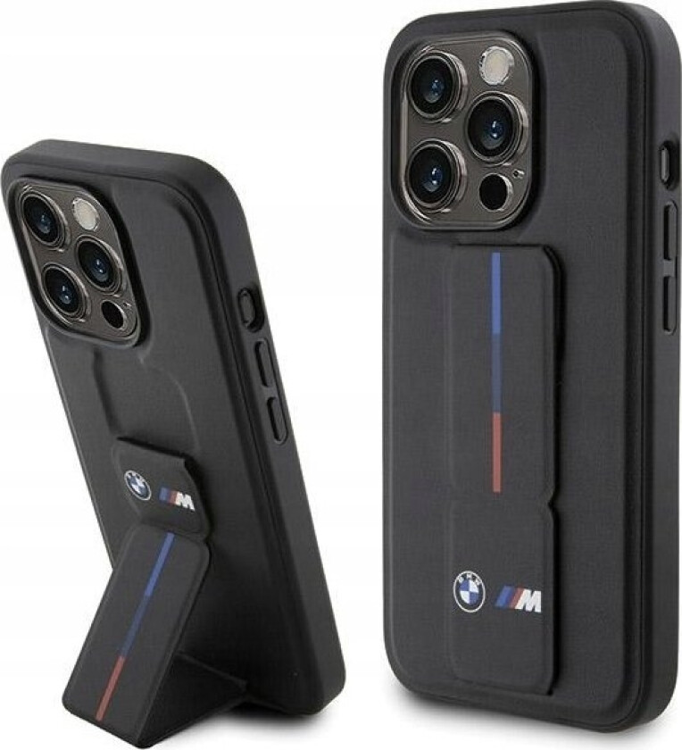 Bmw Etui Bmw Bmhcp15l22gslk Apple Iphone 15 Pro Hardcase Grip Hot Stamp Czarny/Black