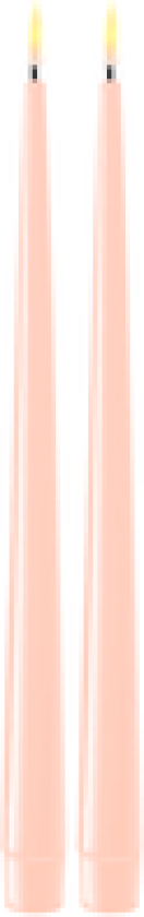 KRONELYS LED 28CM 2PAK LIGHT PINK