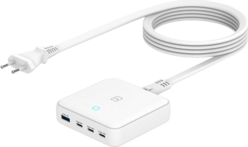 Gan Tischladegert Wei | 100W 3X Usb-C 1X Usb-A 15 M