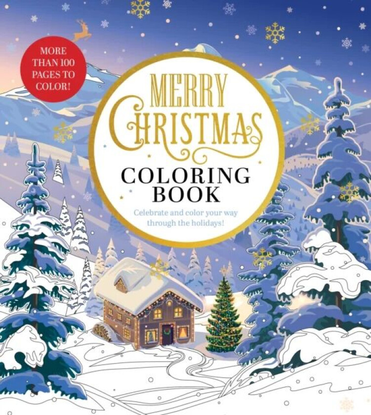 Merry Christmas Coloring Book av Editors of Chartwell Books