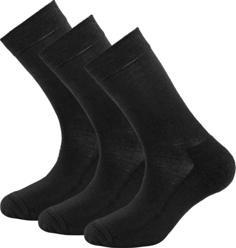 Daily Merino Medium Sock 3pk Unisex