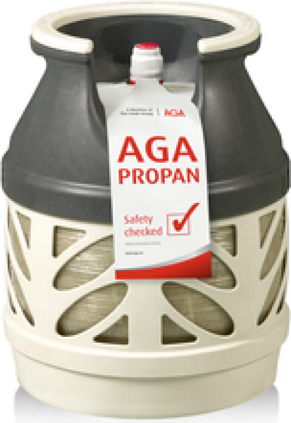 Propanfylling Husholdning 5kg kompositt