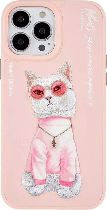 iPhone 13 Pro Hybriddeksel i Plast med Motiv - Street Katt