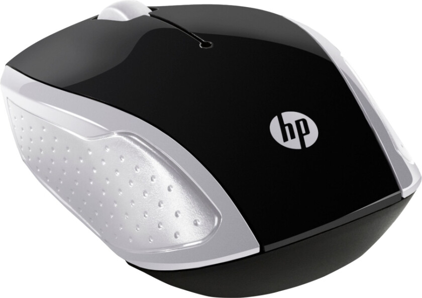 Hp 200 - Mus - Høyre- Og Venstrehåndet - Optisk - Trådløs - 2.4 Ghz - Usb Trådløs Mottaker - Sølv - For Hp 20, 22, 24, 27, 460 Pavilion 24, 27, 590,