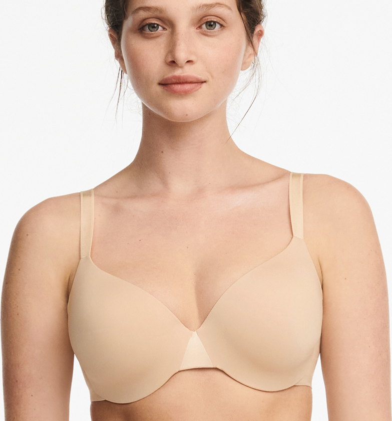 Essentiall BH med spiler, beige, Størrelse: 80D, Kvinner