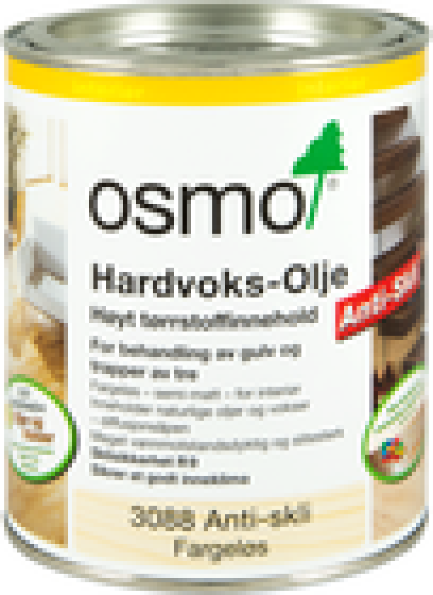 HARDVOKSOLJE 3088 0,75L ANTISKLI SEMIMATT