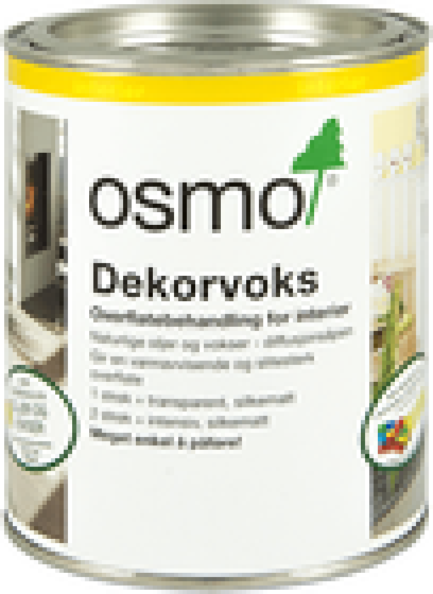 Dekorvoks Svart 750ml