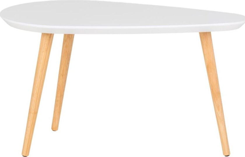 Vado sofabord 40x70x40cm hvit.