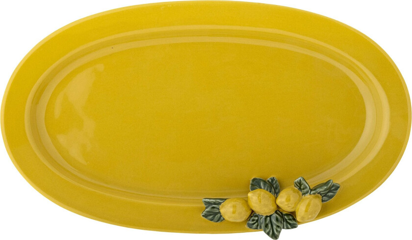 - Limone Serving Plate - Yellow
