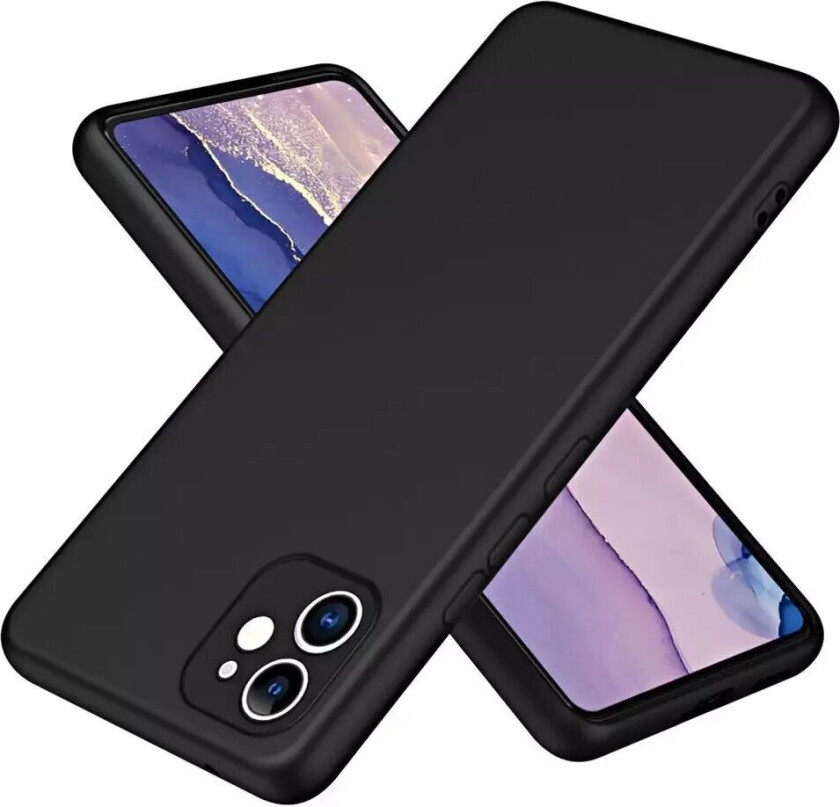 iPhone 11 Silikon Deksel - Svart