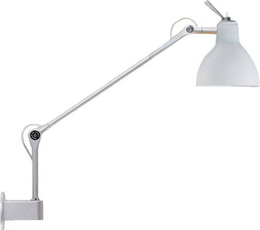 - Luxy W1 Vegglampe Alu/Mat Hvit