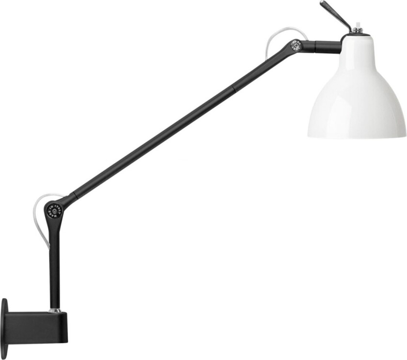 - Luxy W1 Vegglampe Svart/Mat Hvit