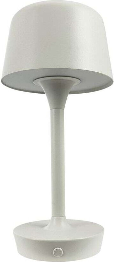 - FLOW LED Portable Bordlampe Kremet Hvit