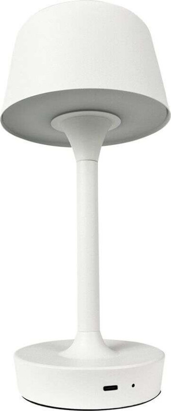 - FLOW LED Portable Bordlampe Hvit