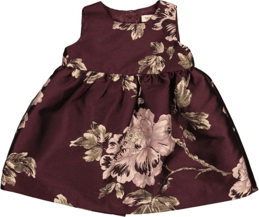 MarMar Kjole Party Daelyna Deep Mulberry Jacquard