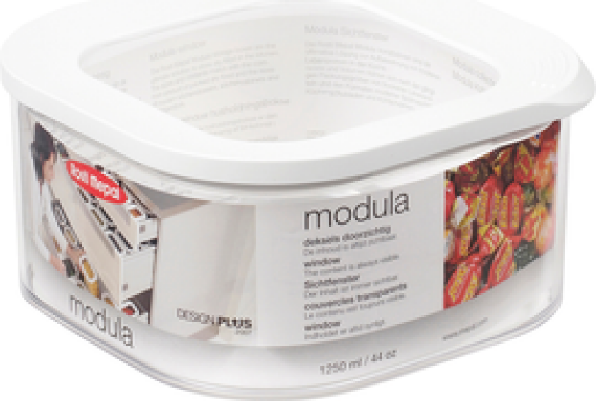 HUSHOLDNINGSBOKS MODULA KLAR SQUARE 1,25L