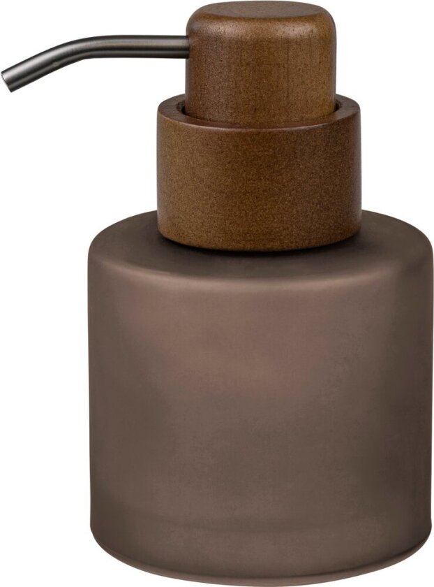 Modest såpepumpe lav Walnut