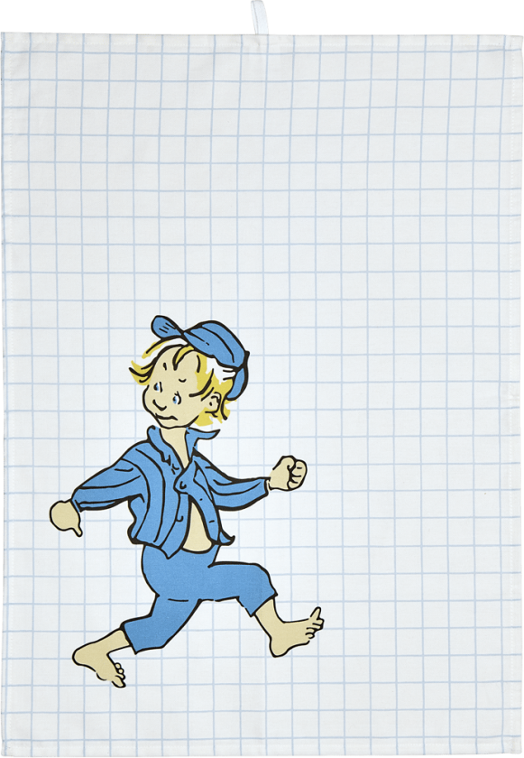 Emil kjøkkenhåndkle 50x70 cm Hvit