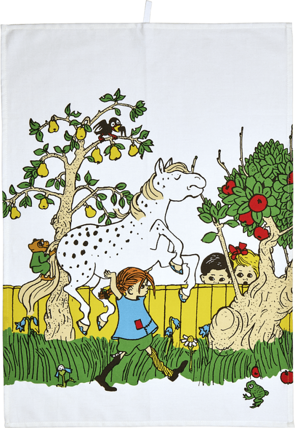 Pippi kjøkkenhåndkle 50x70 cm The Way Home