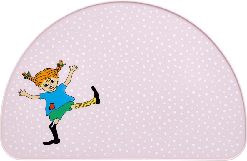 Pippi bordbrikke 27x42 cm Rosa