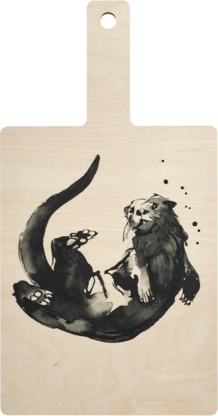 Teemu Järvi x  skjærefjøl 22,5x43 cm Otter