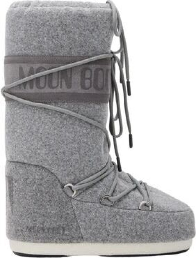 Moon Boot Icon Felt - Grey 35/38
