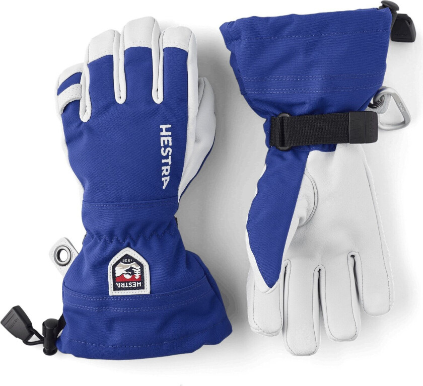 Army Leather Heli Ski Royal 6-7år