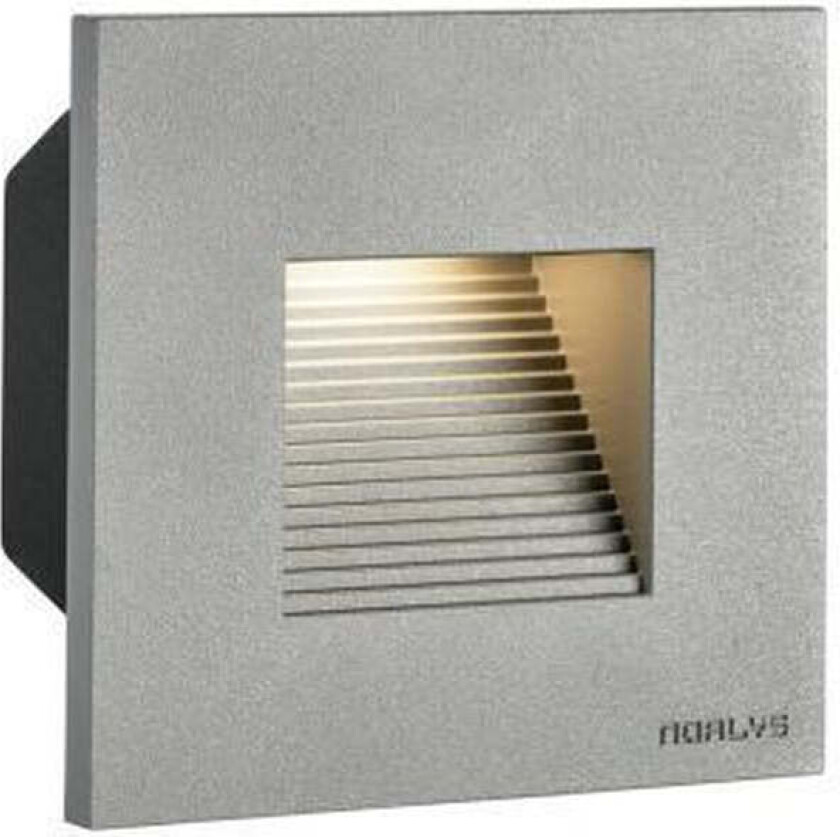 Namsos mini innfelt vegglampe - Aluminium