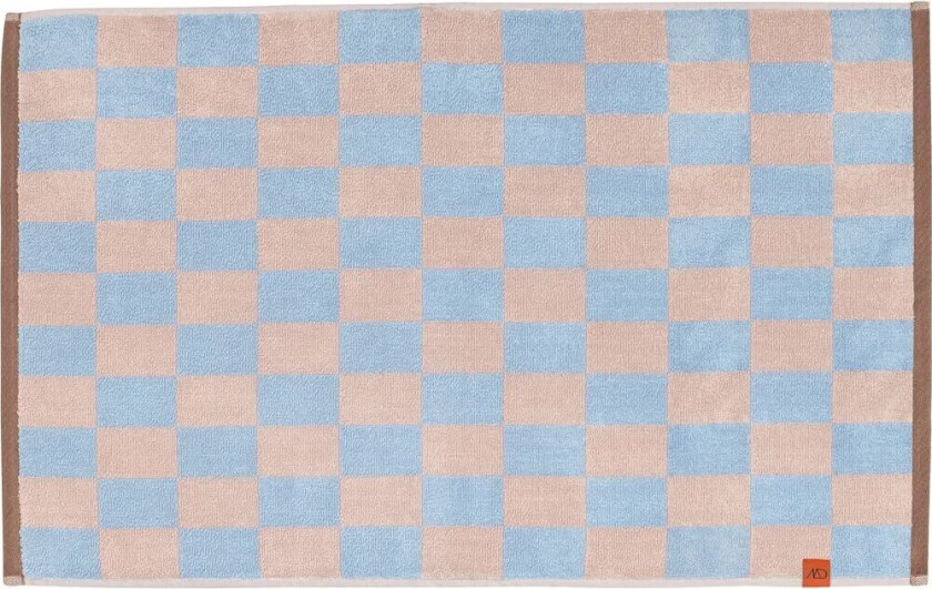 Retro baderomsmatte 50x80 cm Light Blue
