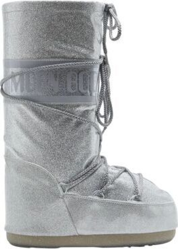 Bilde av Moon Boot Icon Glitter - Silver 39/41